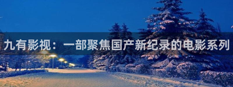 人人影院在线观看免费高清电视剧：九有影视：一部聚焦国产新纪录的电影系列